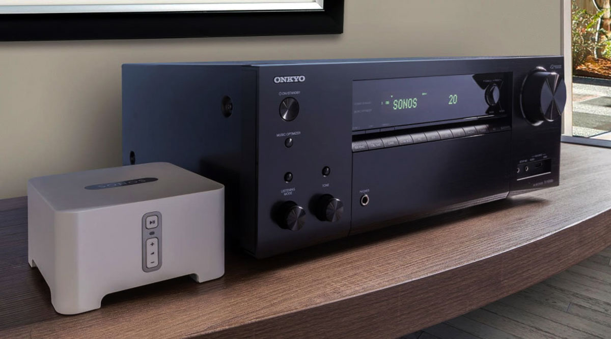 Home Theater System with AV Receivers